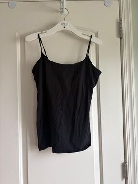 aerie Black Spaghetti-Strap Camisole